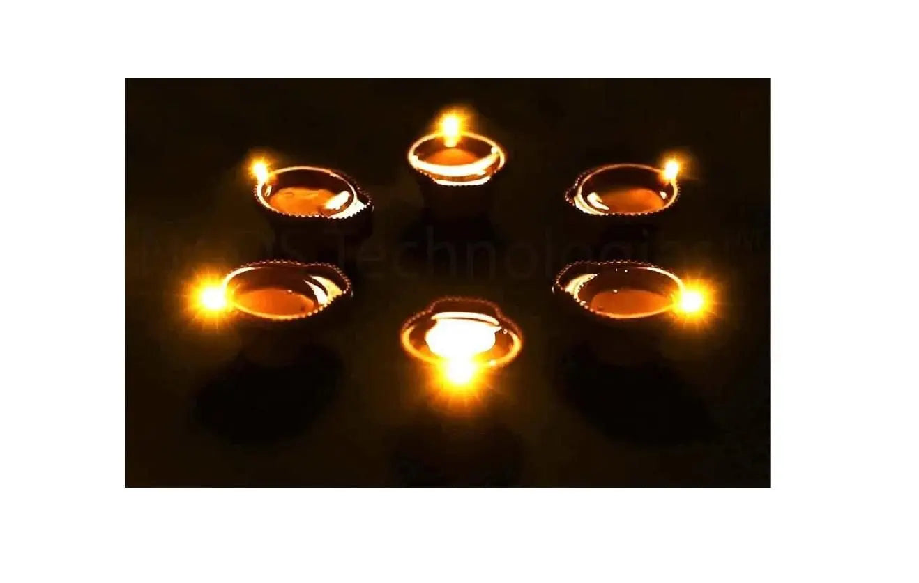 ✨Diwali Magic LED Diyas Safe Sparkling! 🪔