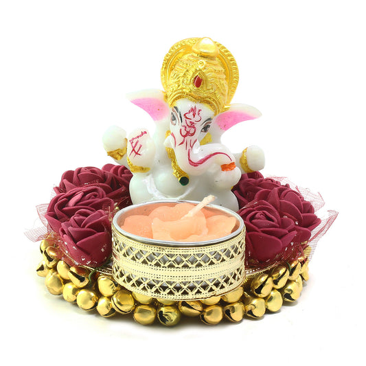 🕉️ Ganesha Tea Light 🪔✨