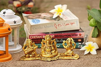 ✨ Divine Lakshmi Ganesh Saraswati Idol Set ✨