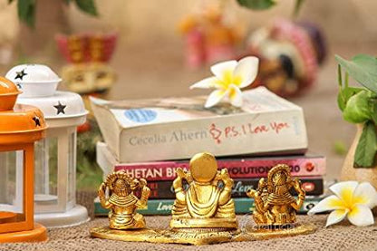 ✨ Divine Lakshmi Ganesh Saraswati Idol Set ✨
