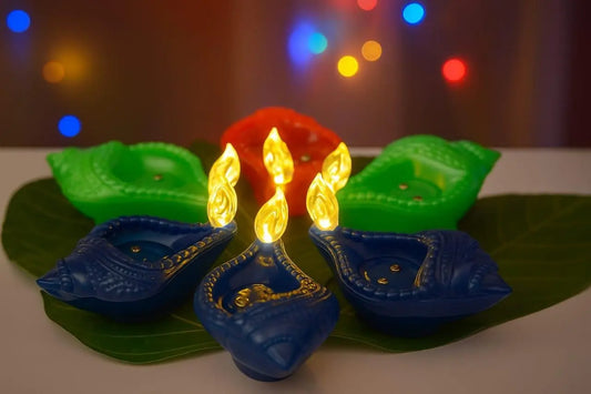 ✨ Eco-Friendly Water Sensor LED Diya  ✨