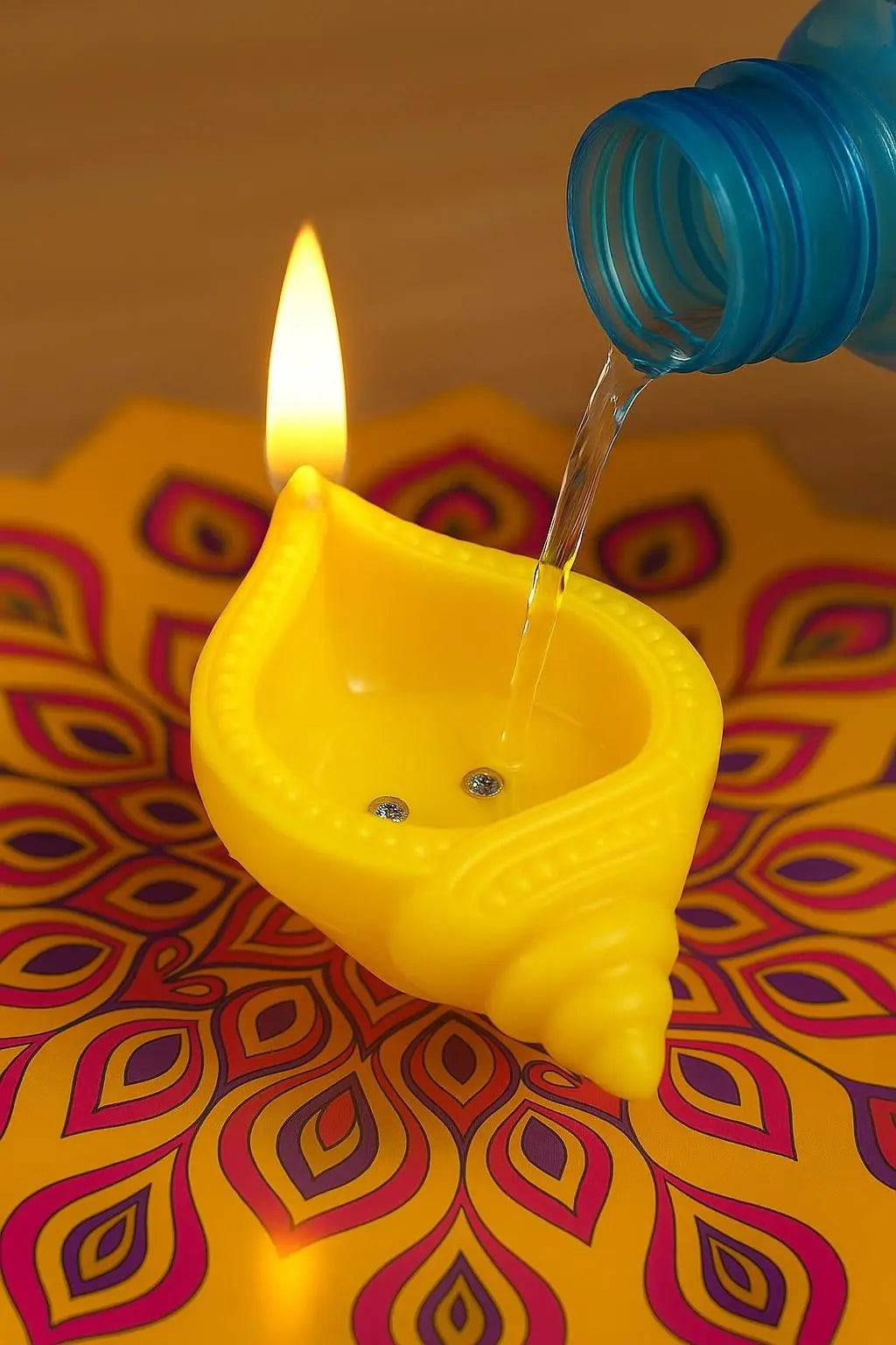 ✨ Eco-Friendly Water Sensor LED Diya  ✨