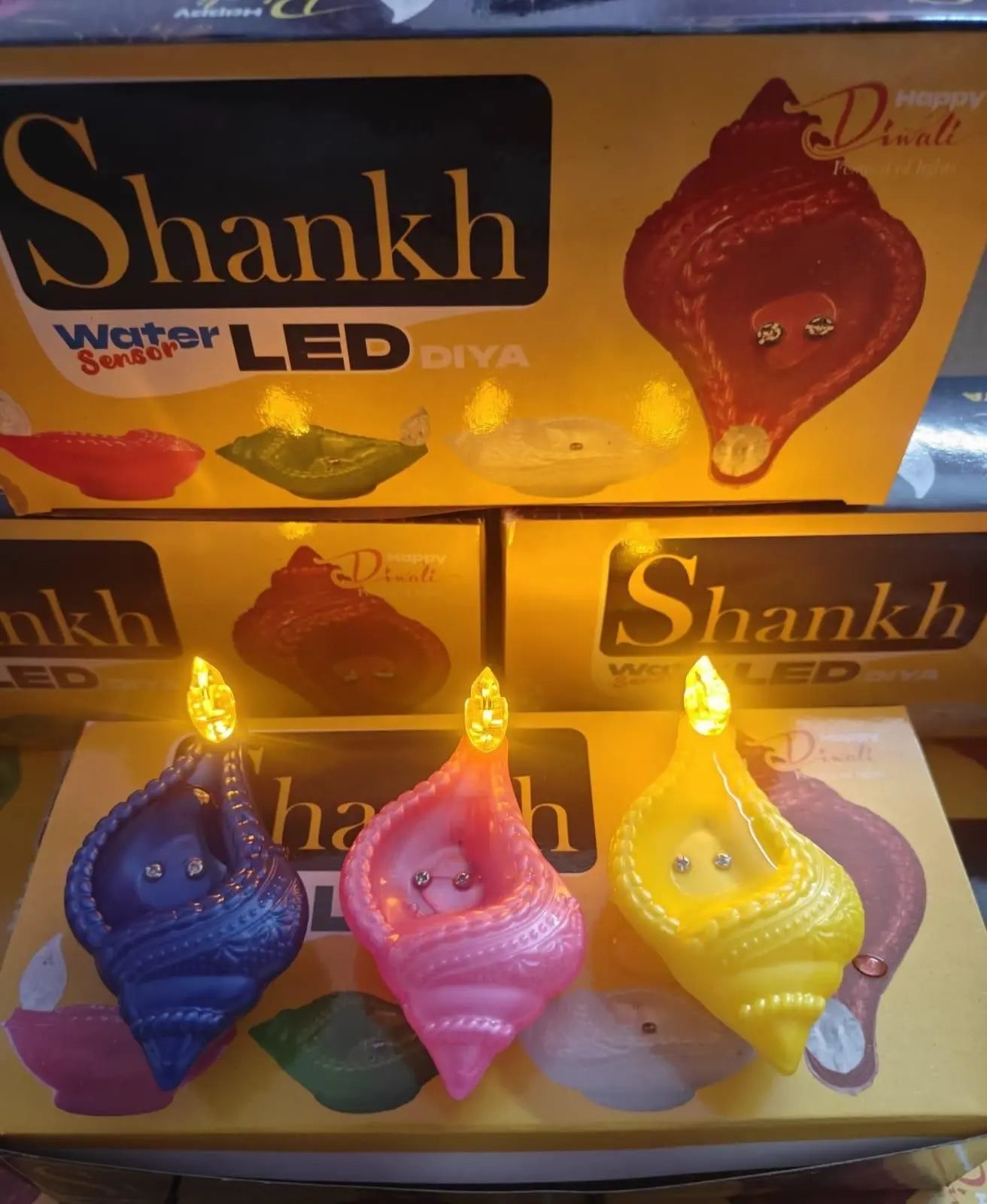 ✨ Eco-Friendly Water Sensor LED Diya  ✨