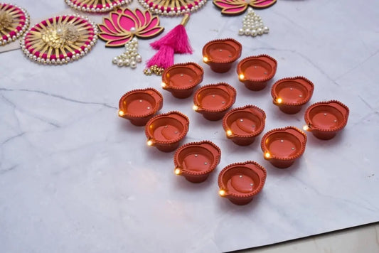 ✨Diwali Magic LED Diyas Safe Sparkling! 🪔