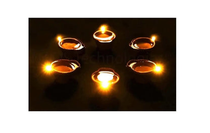 ✨Diwali Magic LED Diyas Safe Sparkling! 🪔