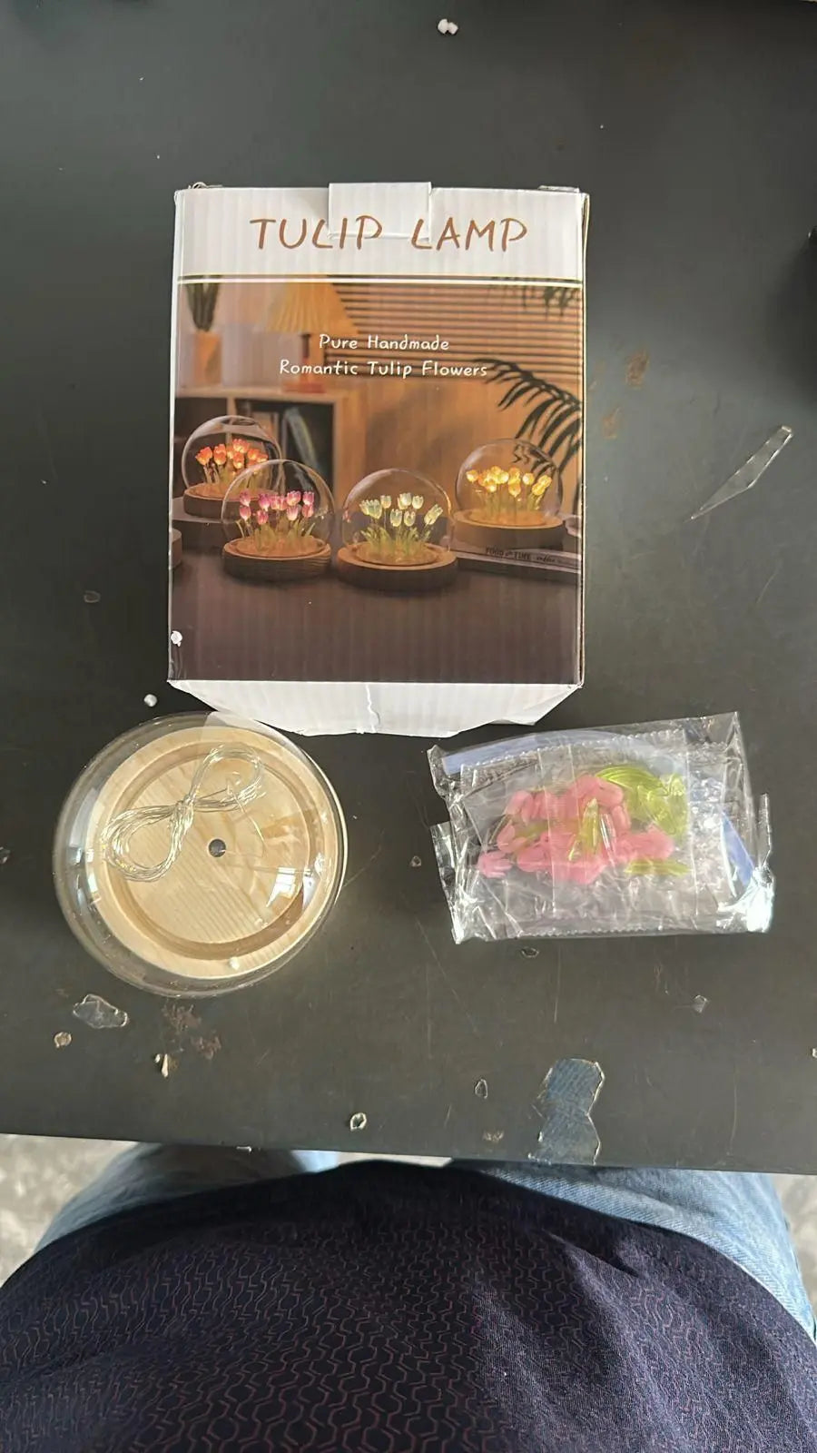 💡 DIY Tulip Lamp Kit – Handmade Glow for Your Home!