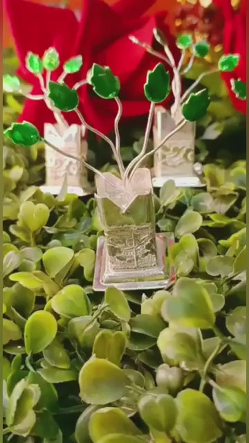 ✨ Handcrafted Tulsi Plant Idol - Perfect for Your Pooja Room